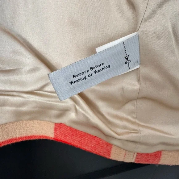 J. Crew Stadium Cloth Car Coat in Buffalo Plaid NWOT    ***RARE*** - Picture 4 of 4